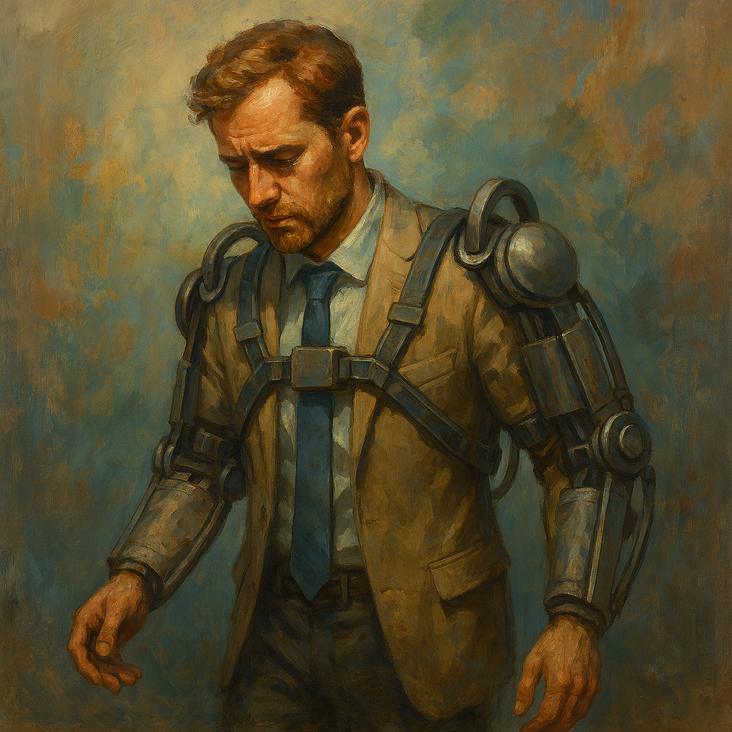 article image representing ai isn't a hammer. that's the problem | ai dependency, deskilling and critical thinking